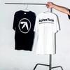 Летняя футболка Aphex Twin Хлопок Оверсайз Модная Футболка с коротким рукавом Топы Унисекс Женская Футболка Y2k Уличная Одежда Харадзюку Одежда