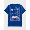 Футболка с визитной карточкой Tokyo Sakura Mount Fuji, мужская модная футболка, хлопковая летняя повседневная футболка в стиле хип-хоп, свободная хлопковая футболка