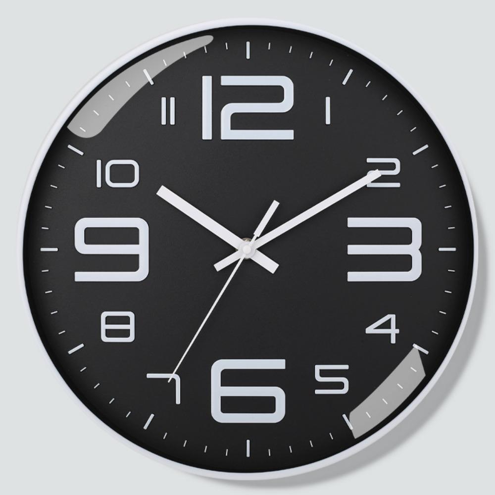 Бесшумные настенные часы в скандинавском стиле, уникальные настенные часы, персонализированные цифровые часы, бытовые