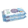 Nature Touch Water Baby Wipes 72 Count Pack of 2 Sensitive Skin Biodegradable
