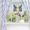 Акриловый кулон в форме сердца и павлина, 5D DIY Алмазная живопись, Точки, Подвеска, Набор для алмазной живописи, Украшения для алмазной живописи