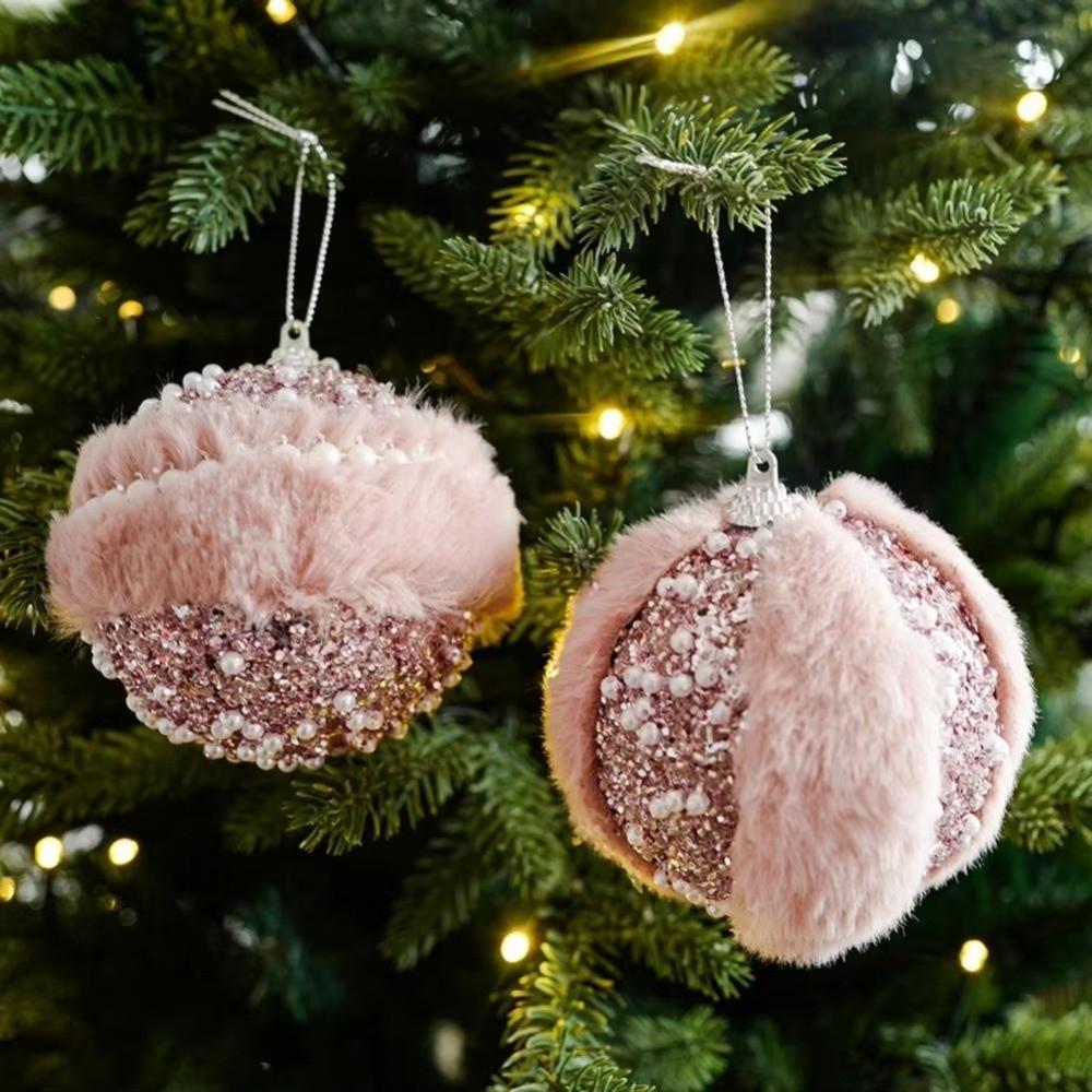 Foam Ball Bow Tree Top Star Xmas Tree Hangings Pendant Shatterproof Christmas Ball