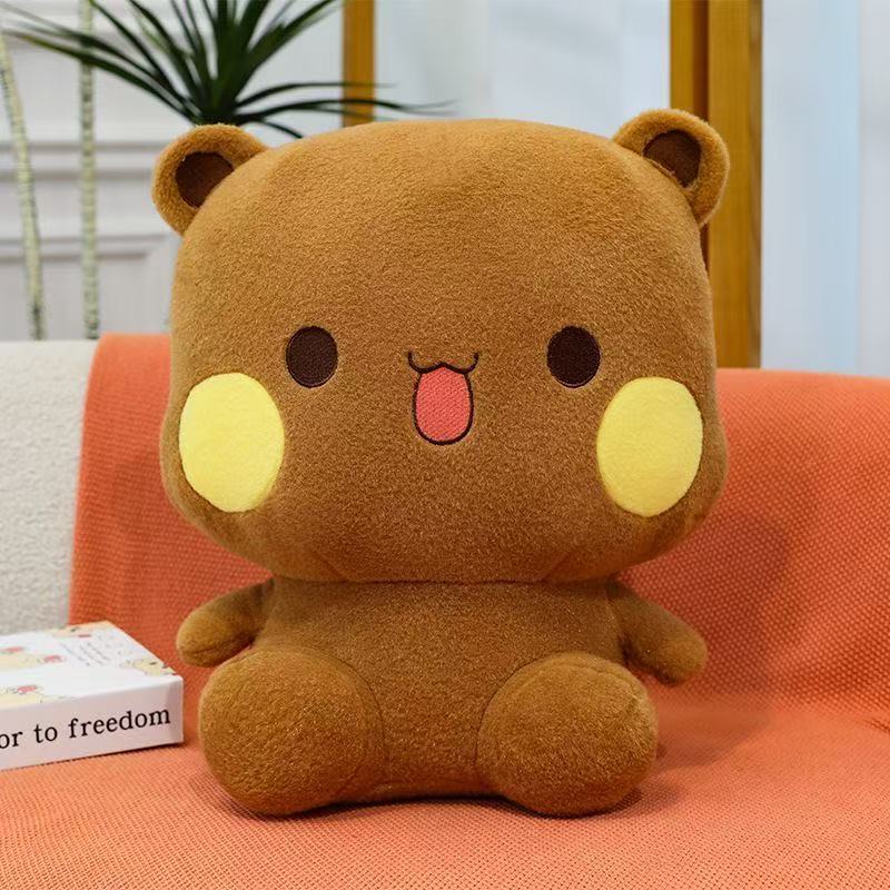 Милые Плюшевые Игрушки Бубу Дуду Иер Медведь Панда Набивные Куклы Кавайные Плюшевые Животные Мягкая Игрушка Спящие Куклы Украшения для Дома Кровати Машины