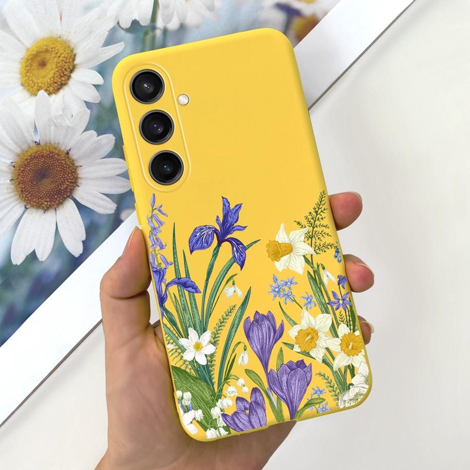 Для Samsung A25 5G 2023 Чехол SM-A256B Милый Утенок-Астронавт Тонкий Мягкий Силиконовый Задний Чехол для Телефона Для Samsung A55 A35 5G A356B Coque
