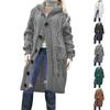 Women's Fashion Casual Open Front Long Sleeve Chunky Knit Cardigans Sweaters Outerwear Coats