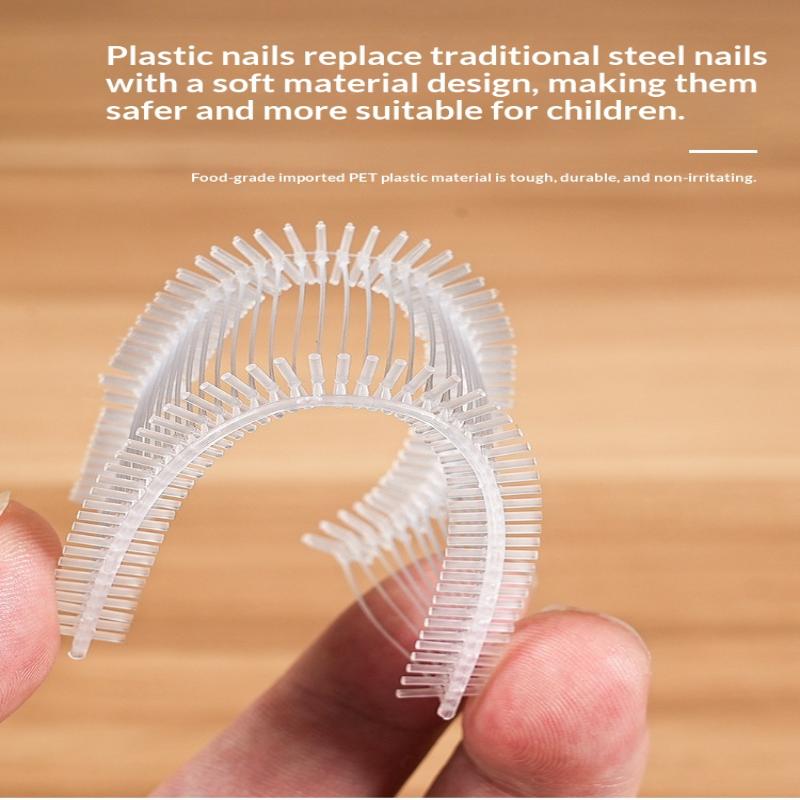 Пистолет для этикеток Держатель для квилтов Пистолет для бирок Мягкий силиконовый Безигольный защелкивающийся Одноигольный швейный пистолет Не оставляющий следов лист Противоскользящий инструмент