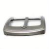 2pcs 40mm Zinc Alloy Men's Casual Belt Buckle End Bar Heel Bar Buckle Single Pin Half Buckle for Leather Craft Jeans Webbing