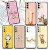 Милый мультяшный чехол для телефона с изображением жирафа для Samsung Galaxy S22 S21 S20 Fe 5G S7 S8 S9 S10e Plus, ультрамягкий силиконовый чехол Funda