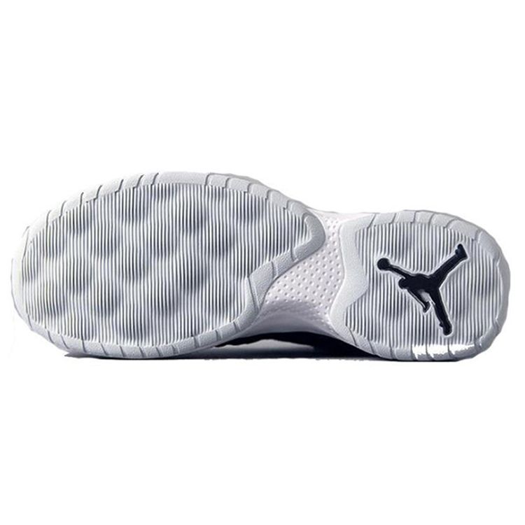 Jordan В. Fly Круглый носок Удобная ткань Амортизирующая Нескользящая Износостойкая Низкие баскетбольные кроссовки Мужские кроссовки Черные 910209-011