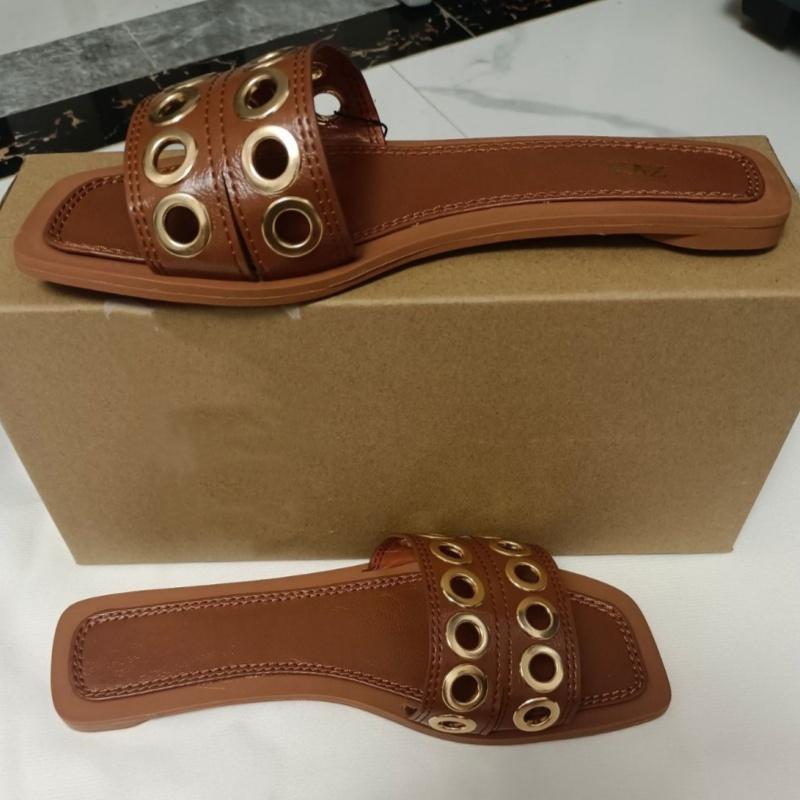 Женские шлепанцы-вьетнамки от модного дизайнера, роскошные дизайнерские сандалии, повседневные шлепанцы на плоской подошве, летние женские сандалии, новая обувь для женщин