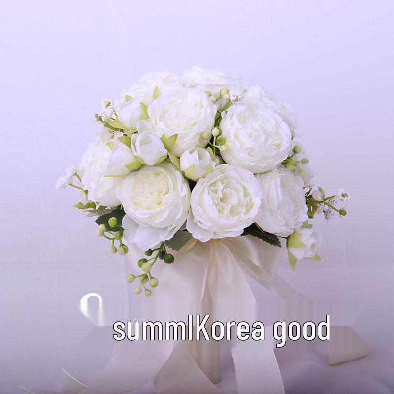 Корейский лесной стиль свадебный букет для невесты для свадьбы или фотореквизит