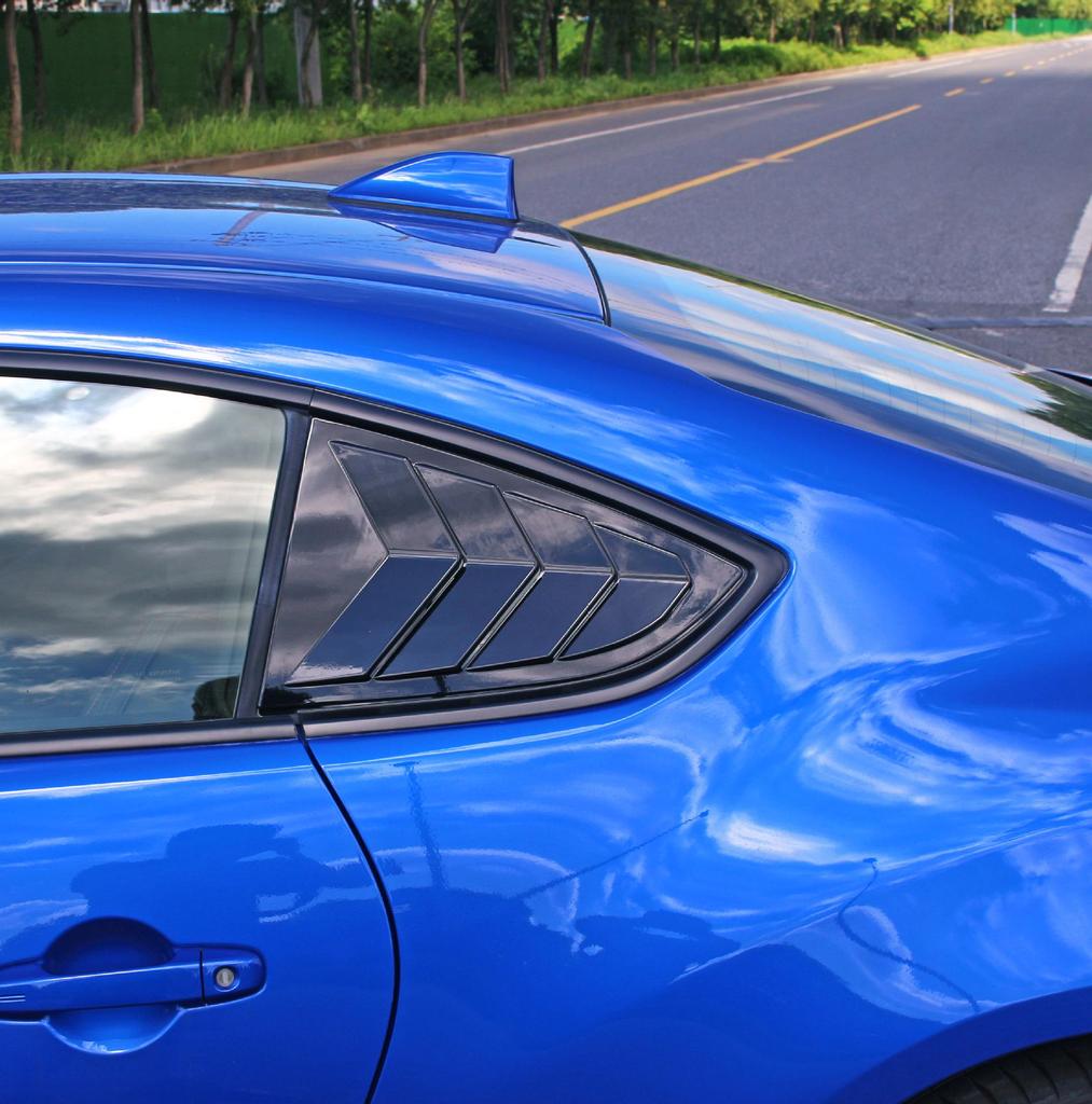 2022 Subaru BRZ и Toyota B6 Комплект заднего спойлера с жалюзи, спортивное крыло на крышу и боковые юбки