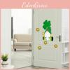 Stylish St. Patrick's Day Wall Stickers Featuring Vibrant Clover Hat And Beer Maid Designs