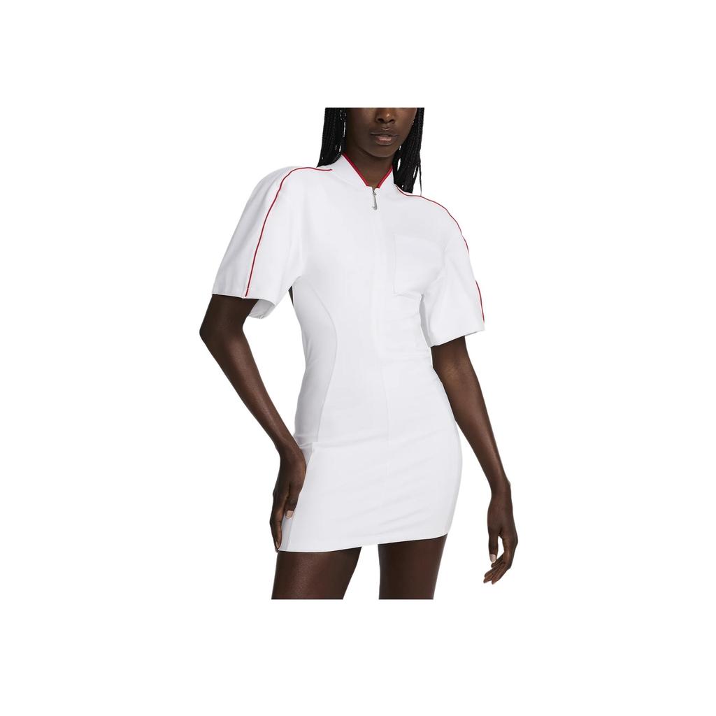 Jacquemus X Nike Short-Sleeved T-Shirt Dress (Asia Sizing) White Women Streetwear FV5683-100