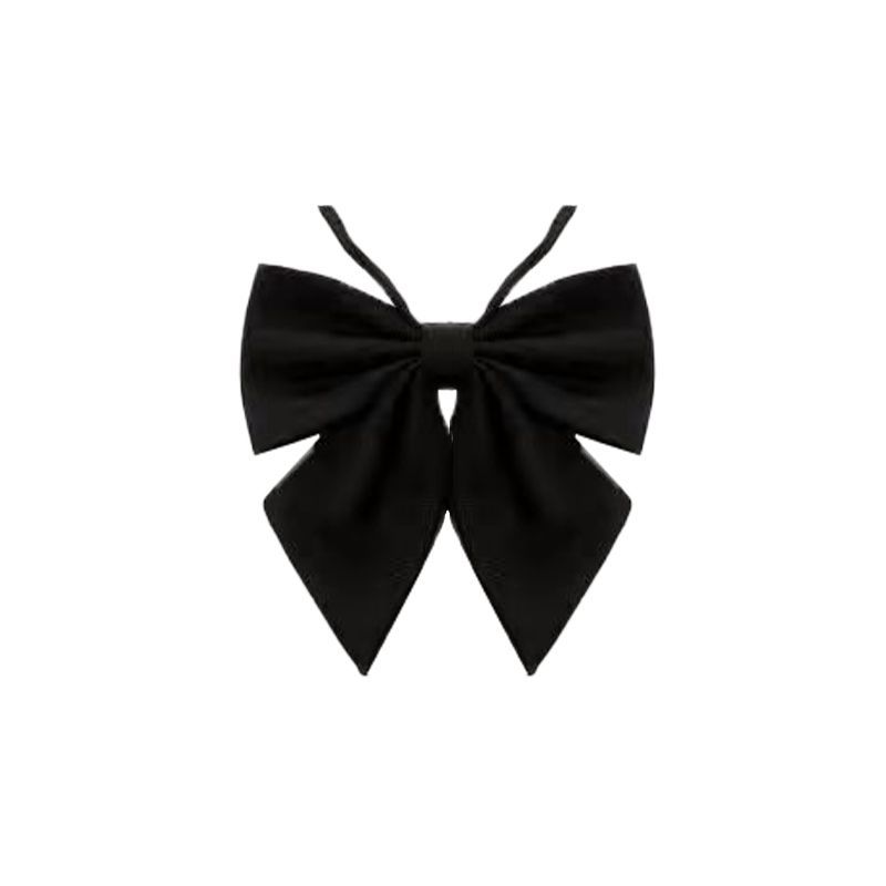 Студенческий однотонный галстук-бабочка из полиэстера для женщин, форменный воротник, бабочка, галстуки-бабочки для девочек, рубашка, платье, шейный платок, галстуки