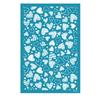 Silk Screen Stencils for Clay Valentines Day Heart Silkscreen Print for DIY Printing On Clay and Earrings Jewelry Clay