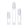 1Pc 5/10/15Ml Empty Airless Vacuum Pump Bottle Refillable Plastic Lotion Travel