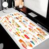Bread Thief Theme Premium Non-slip Mouse Pad with Stitched Edges,Durable Rubber Material,for Desktop & Gaming Great Gifts