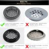Mesh Hole Cabinet Ventilation Cover Cabinet Mesh Hole Air Vent Grille Cover Wardrobe Mesh Hole