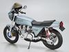 Aoshima Bunka Kyozai Серия Мотоциклов 44 Kawasaki KZT00D 1977 Кастомный Пластиковый Модельный Набор Co., Ltd. 1/12 Нет. Z1-Р (Формованный цвет)