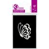 Adhesive Stencil - KI-SIGN - Butterfly Flight - 7x10 Cm - Repositionable - Mixed