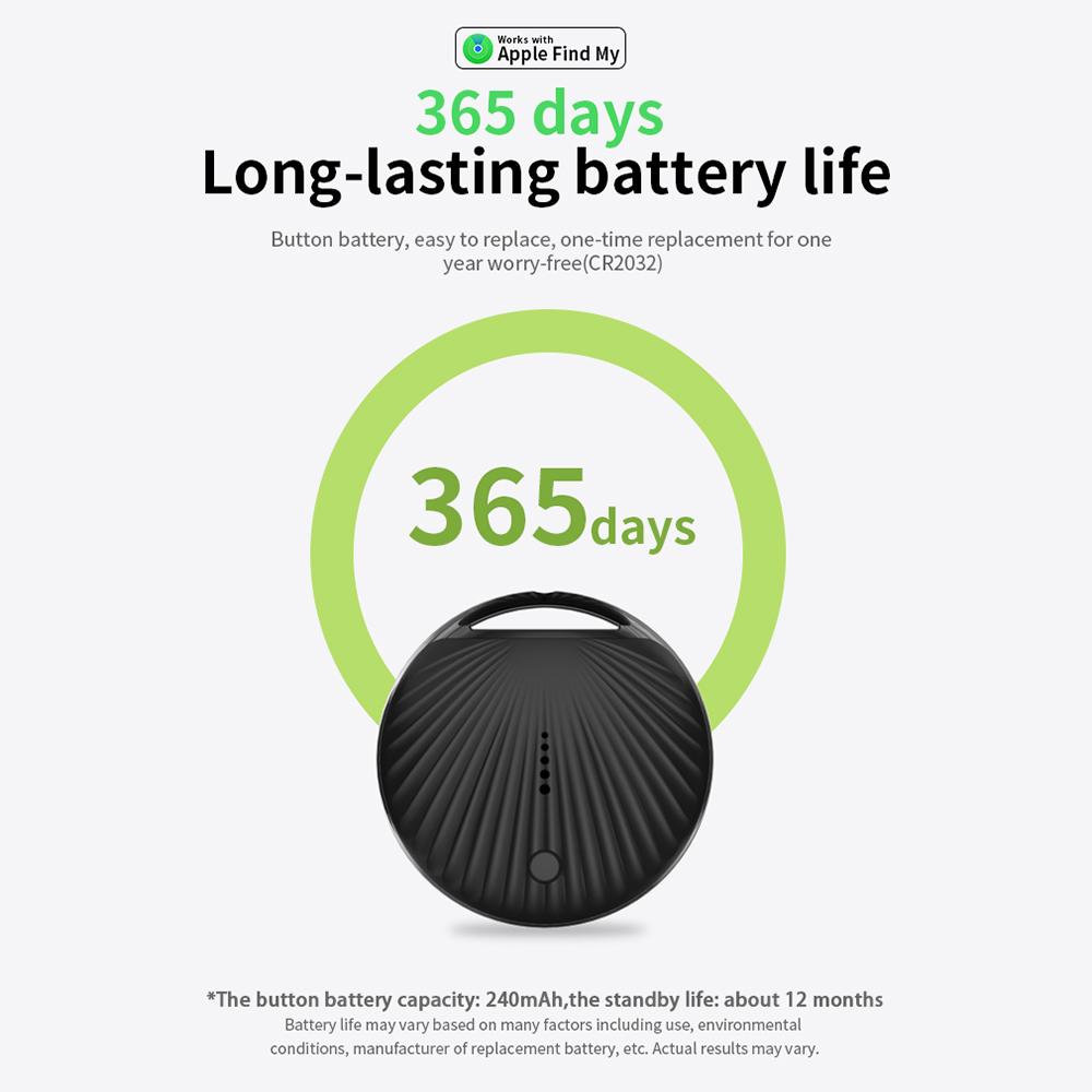 New for iPhone Android Mobile Phone Locator Elderly Children Pet Anti-lost Tracker Intelligent Compact and Lightweight One-button Navigation