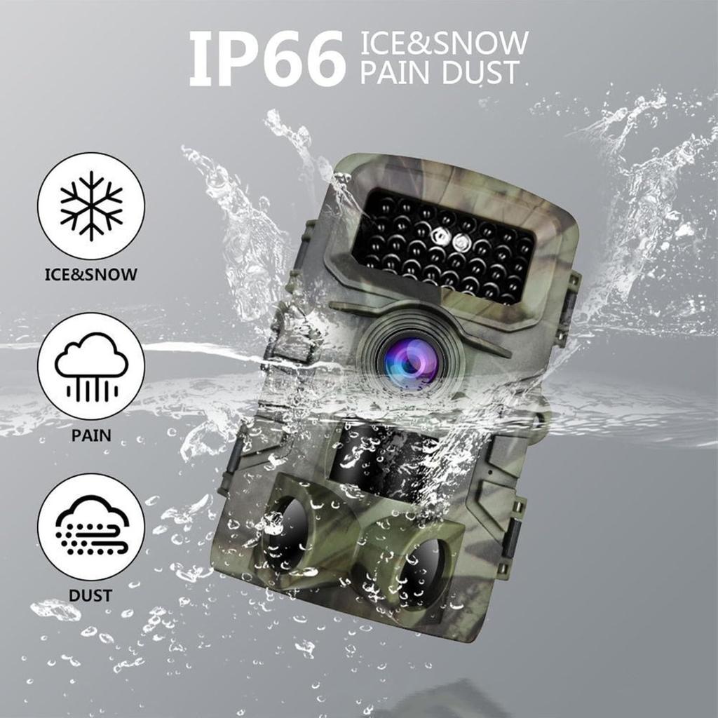 PR700 36МП 2.7K Беспроводная камера-ловушка для дикой природы с функцией слежения, охотничья камера для мониторинга наблюдения за дикими животными, охоты, предотвращения лесных пожаров
