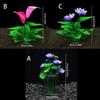 for Fish Tank Decor Beautiful Plasitc Water Grass Artificial Lotus Lotus Ornaments Aquatic Flower