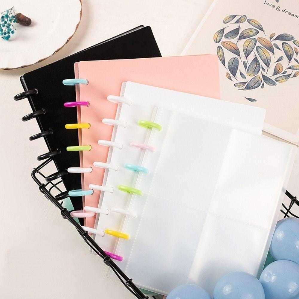 Multi-pockets Photo Album Kpop Loose-leaf Binder New Idol Cards Collect Book  Star Chaser