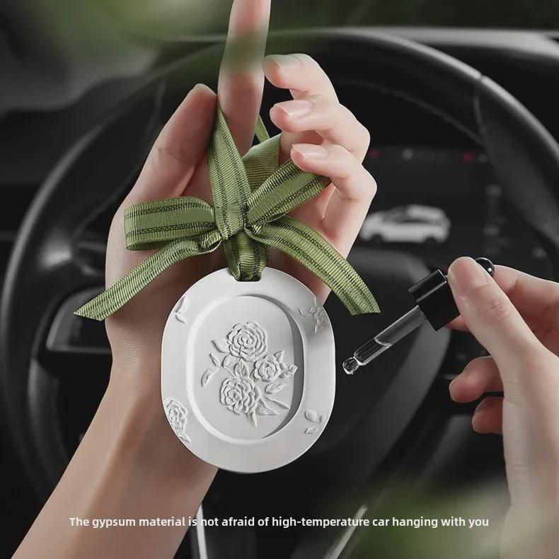 Гипсовые подвесные ароматические таблетки для ароматерапии, устанавливаемые на автомобиль, для дома и гардероба - стойкий и легкий аромат.