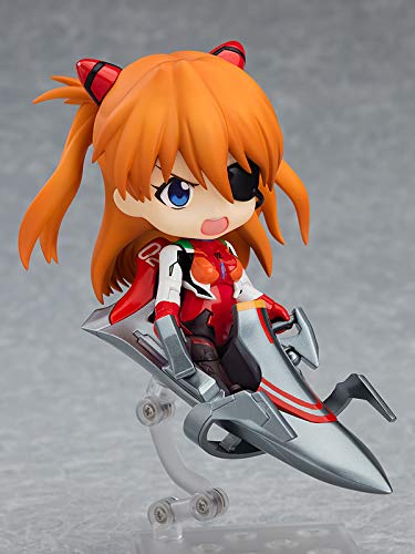 Nendoroid Evangelion Новая Театральная Версия Shikinami Asuka Langley Plug Suit Ver. Немасштабная окрашенная подвижная фигурка из АБС и ПВХ G12196