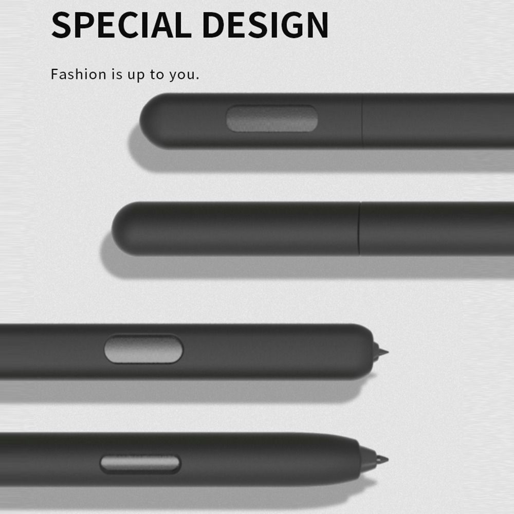Silicone Touch Pencil Case Stylus Protective Cover Shockproof Anti Slip for Samsung Galaxy Tab S7/S8/S9 Plus Ultra S Pen Sleeve