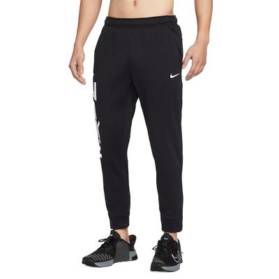 Therma-Fit Однотонные Спортивные Флисовые Длинные Брюки на Шнуровке Мужские низ IF2195-010