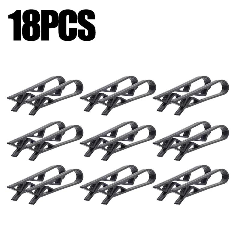 50/2 шт. мусорное ведро с фиксированным зажимом кухонные пакеты для закусок уплотнительный зажим мусорный мешок зажимы противоскользящий держатель бытовые инструменты для хранения