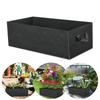 2/3pcs Felt Grow Bag Rectangle Garden Bed Flower Planter Plants Vegetable Nursery Pot Planting Container