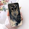 Clear Cover For Realme 14 Pro Case RMX5056 Cute Cat Fashion Butterfly Funny Painted Bumper For Real me 14 Pro Casing
