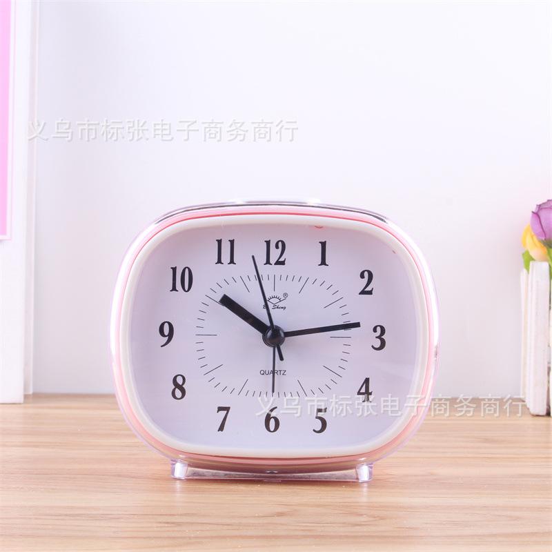 Dual-tone version silent alarm clock multi-function student-specific bedside alarm clock luminous clock desktop clock