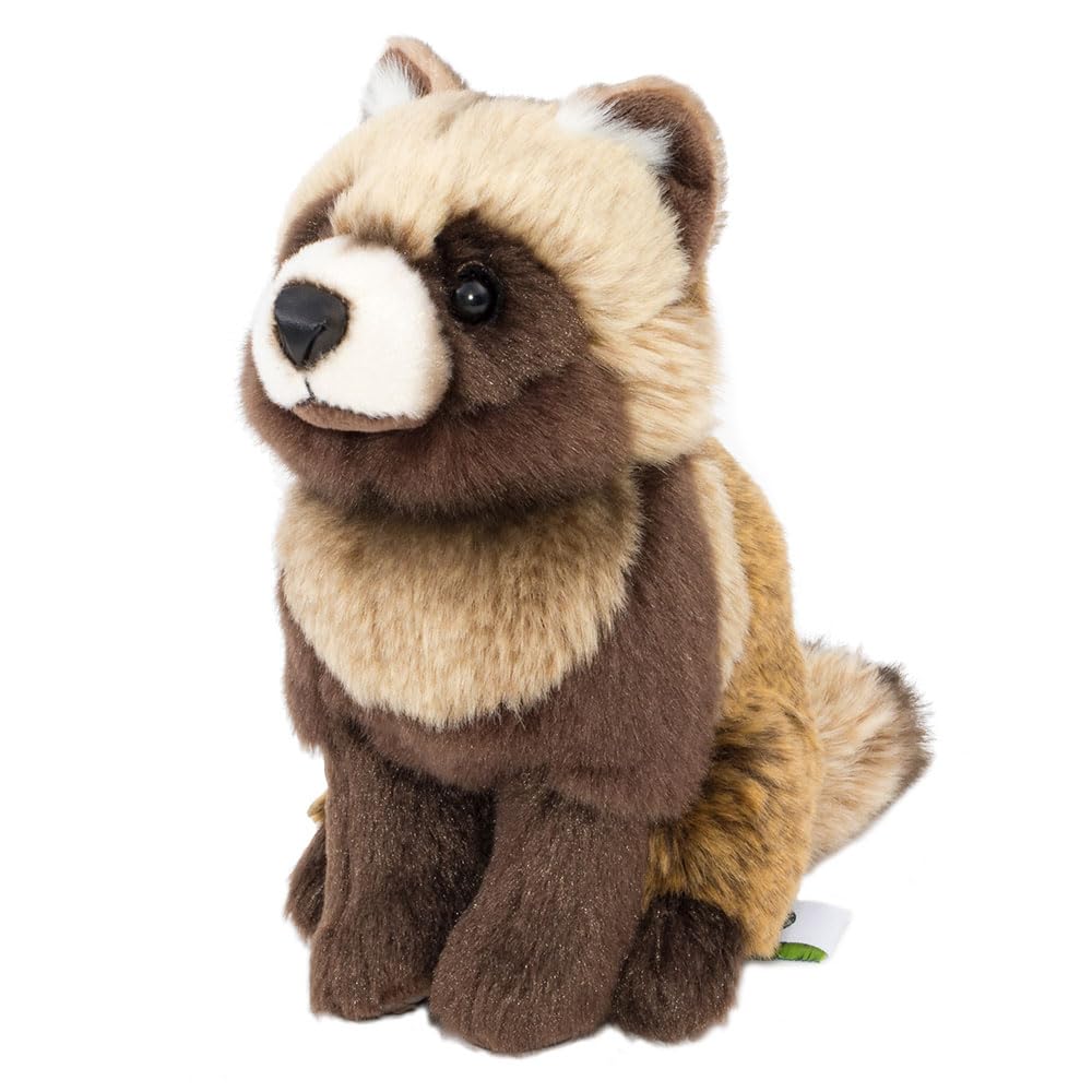 [COLORATA] Hondo Raccoon Dog Plush Toy (Realistic Animal BabySoft Touch) Realistic Raccoon Dog Plush Toy, Animal, Baby Toy, Doll, Gift, Birthday