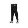 Li-Ning Professional Basketball Series Solid Color Comfortable Versatile Simple Sports Casual Pants Men Bottoms Black AKLT991-1