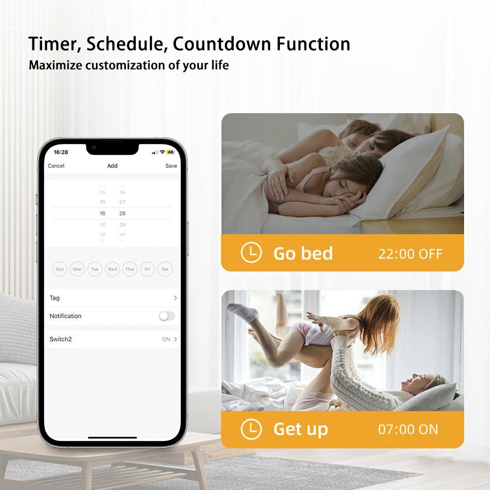 DMS16-1 Channel WiFi Zigbee Dimmer Switch Module Smart Lighting Control Wireless Remote Tuya Smart Home Device