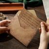 Nostalgic A5 Love Letter Set with Kraft Paper and Hemp Rope Ornament