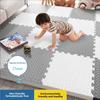 6 штук 2,5 см толстый пэчворк мат мягкий вспененный коврик для ползания младенцев противоскользящий противоударный напольный детский развивающий игровой пазл