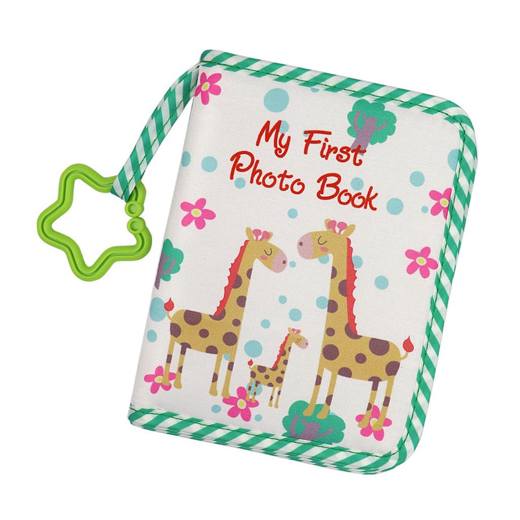 Babys First Year Photo Book Soft Cloth Baby Photo Album for Capturing Great Memory In First Year Toddlers Shower Gift