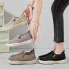 Women's Shoes Versatile Casual Shoes Soft-soled Single Shoes One-step Lazy Shoes Breathable Shoes