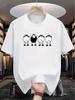 2026 Summer Bestselling Unisexs Pure Cotton Tshirt Street Casual Fashion Soft and Breathable Simple Lamb Pattern Print