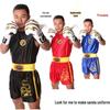 Zhuoao Embroidered Dragon Sanda & Muay Thai Fighting Suit - Unisex Adult and Kids Boxing Outfit