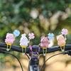 New Cartoon Animal Riding Rearview Windmill Decoration Bicycle Accessories for Electric Bicycles
