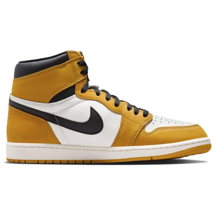 Кроссовки унисекс Air Jordan 1 Retro High OG Yellow Ochre Black Sail DZ5485-701