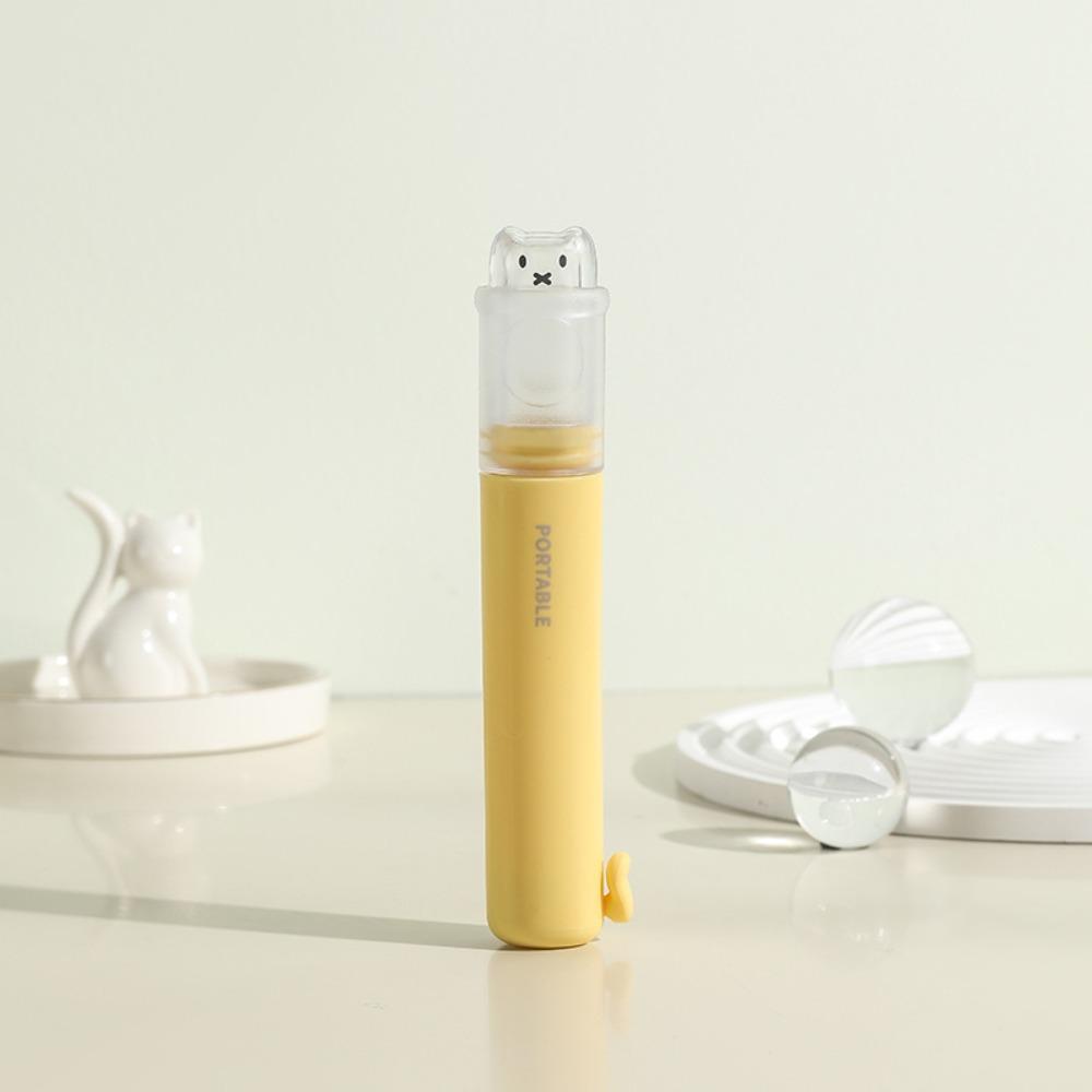 Креативная дорожная зубная щетка 2-в-1, портативная складная, с дозатором зубной пасты, мини-набор зубных щеток для кемпинга на открытом воздухе, путешествий