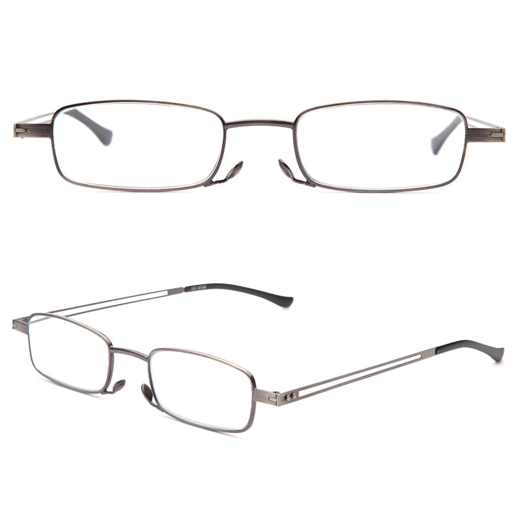 Очки для чтения с компактными легкими магазинами в [JIMMYORANGE] чехол, дизайн, очки, карманные, унисекс, ультратонкий размер, +2.0